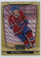 2024-25 O-Pee-Chee Platinum Neon Yellow Surge Cole Caufield #11 0x7e