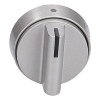 Luth Premium Profi Parts Drehknopf Silber Kompatibel Mit Amica 9070314 FüR Herd