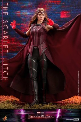 Marvel WandaVision Movie Masterpiece Scarlet Witch Collectible