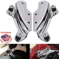 Chrome 4 Point Docking Hardware Detachable For Harley Touring FLH FLT 2009-2013
