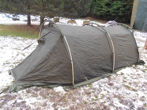 British Army MOD 4 Man Arctic Tent Camping Festival Events 5.5m x 2m Hiking Camp