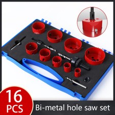 M42 bimetal hole opener plastic box set woodworking drill bit PVC gypsum board 