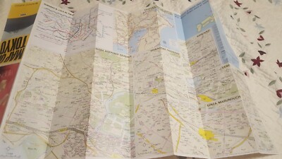 Vintage Map Of Tokyo, 1985, Prince Hotels | eBay