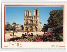 Postcard La Cathedrale Notre Dame Paris France