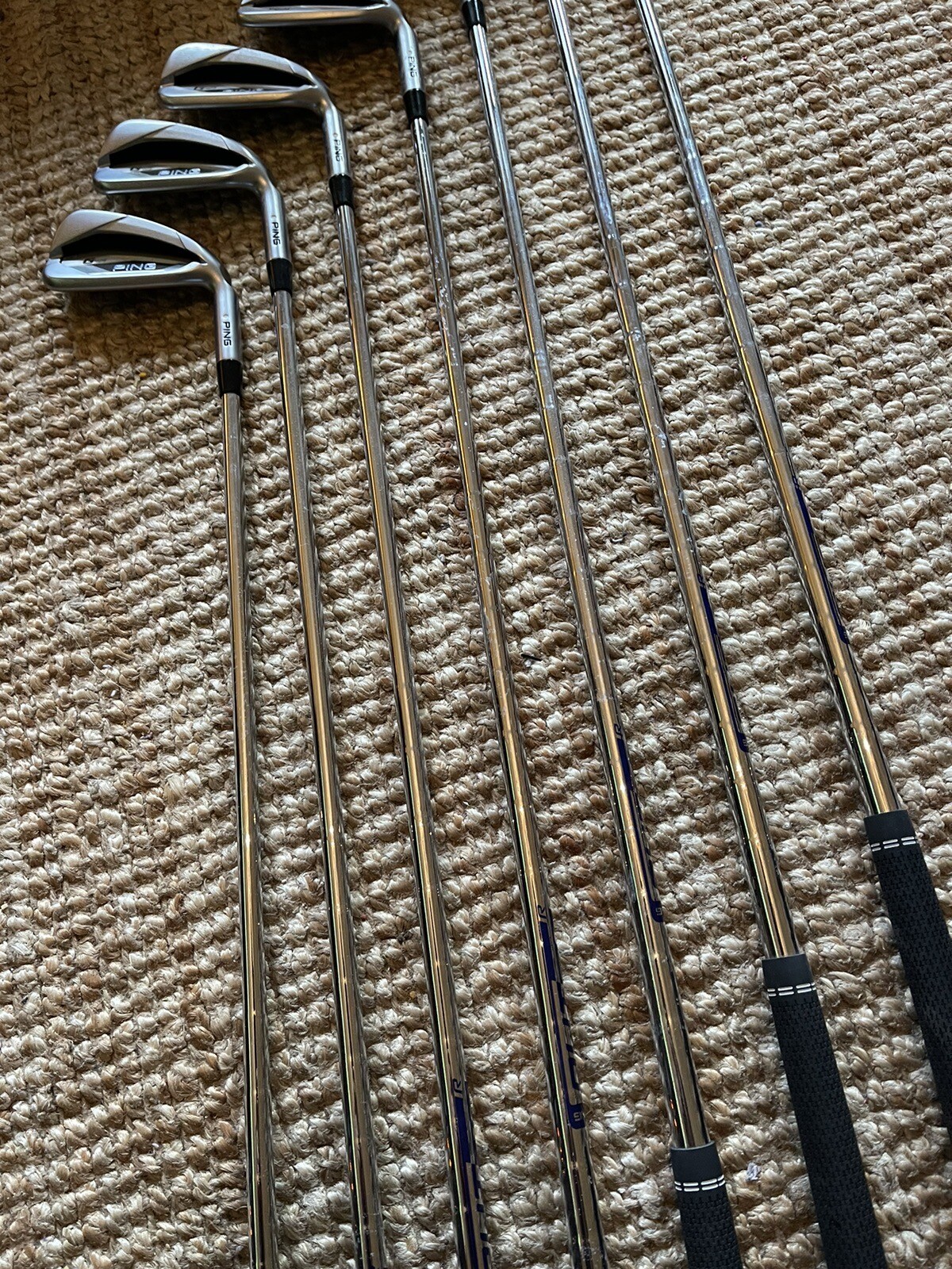 Full Set Golf Clubs Ping G425 Irons (1/2” Longer White Dot) Taylormade