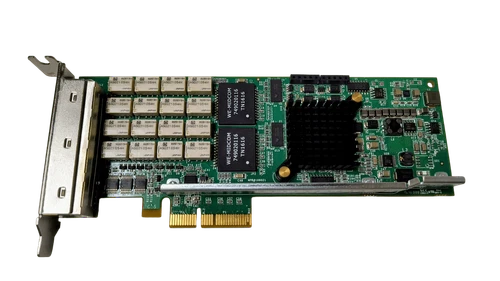 Dell VGRDX Silicom PE2G4BPI35LA-SD Quad Port 1GB Network Adapter Half Height