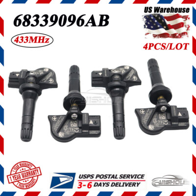 #ad 68339096AB TPMS Tire Pressure Sensor For 2021 2024 Jeep Wrangler JL Gladiator JT $37.46