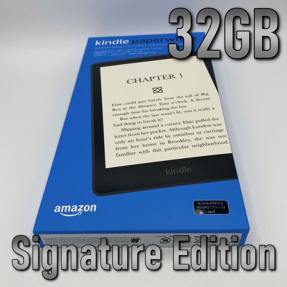 (+Official cover set) Kindle Paperwhite Signature Edition (32 GB) 6.8