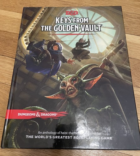 Dungeons & Dragons 5e Keys from the Golden Vault HC Wotc Fifth Edition
