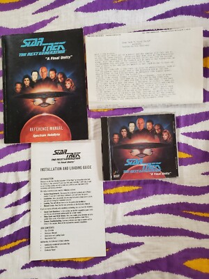 Star Trek The Next Generation - A Final Unity PC Game No Box