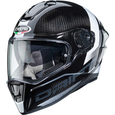 Caberg Drift Evo Carbon Sonic Full Face Motorcycle Helmet White Size S