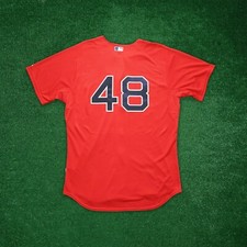 Pablo Sandoval Boston Red Sox Authentic On-Field Alt Red Cool Base Jersey