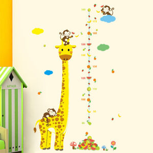 Giraffe Height Measure Growth Chart