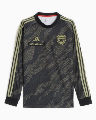 新品 adidas Arsenal FC MAHARISHI 刺繍Tシャツ Adidas Originals x Arsenal FC X Maharishi Jersey | IN4752