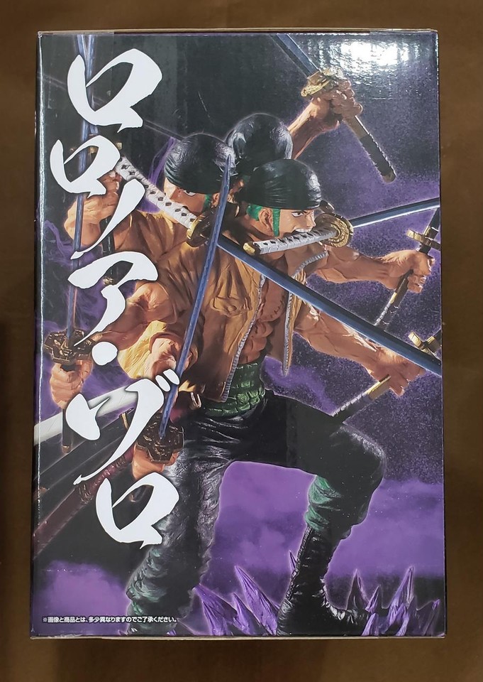 Unopened Prize A Roronoa Zoro Model Number Prize A Roronoa Zoro BANDAI