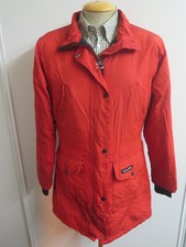 Vintage Canada Goose Down Trillium Parka Coat Jacket S Uk 6-8 Euro 34-36 - Red