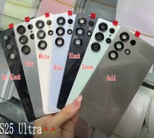 Battery Cover Back Glass Rear Door Parts For Samsung Galaxy S25 Ultra SM-S938