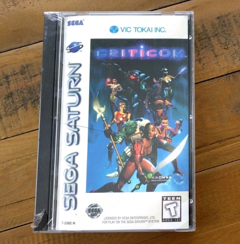 BRAND NEW ✹ CRITICOM ✹ Sega Saturn Game ✹ Factory Sealed ✹ USA Version - Foto 1 di 3