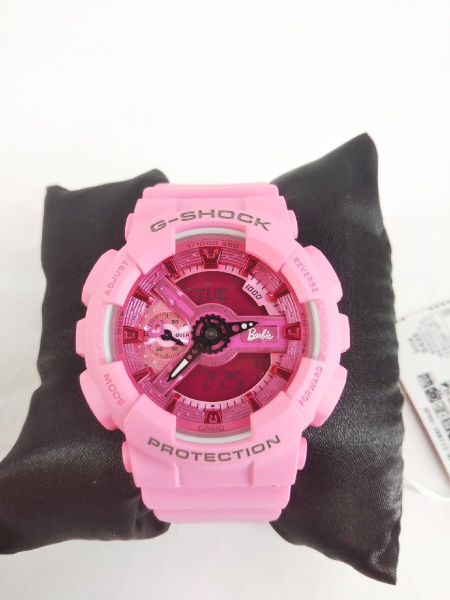 CASIO G-SHOCK x Barbie model GMA-S110BE-4AJR Pink Analog Digital