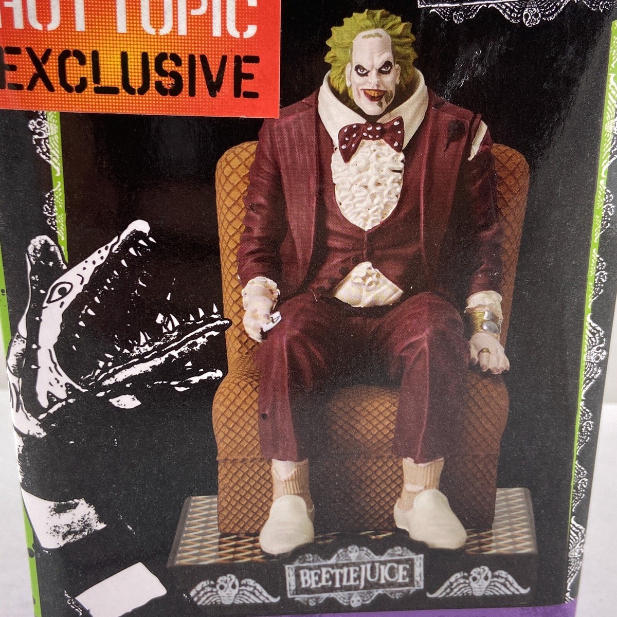 Royal Bobbles Beetlejuice Bobblehead Shrunken Head Neitherworld