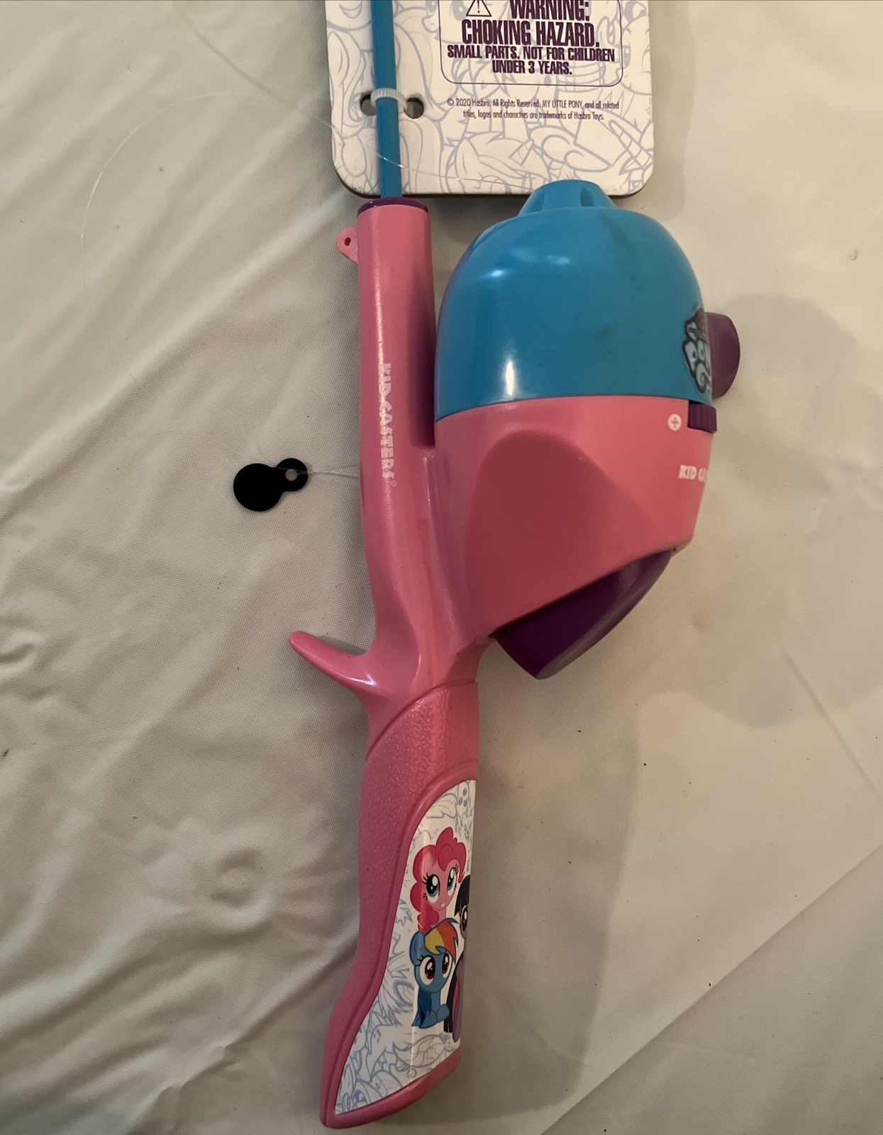 Kid Casters My Little Pony Youth Fishing Pole | Spincast Reel & Practice Cast...