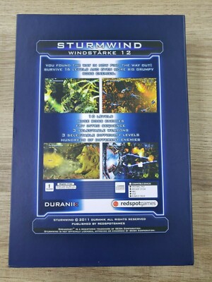 NEW LIMITED EDITION STURMWIND WINDSTARKE 12 - SEGA DREAMCAST NEW LIMITED EDITION STURMWIND WINDSTARKE 12 - SEGA DREAMCAST