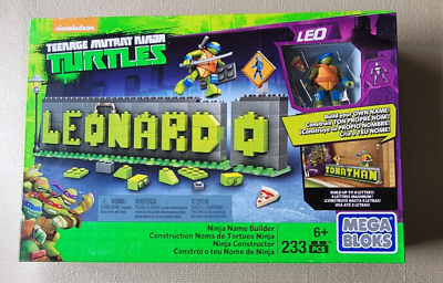 2015 Mega Bloks LEO Teenage Mutant Ninja Turtle Leonardo Ninja