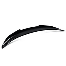 For 09-2016 Audi A4 S4 B8 Gloss Black Psm Style Highkick Duckbill Trunk Spoiler