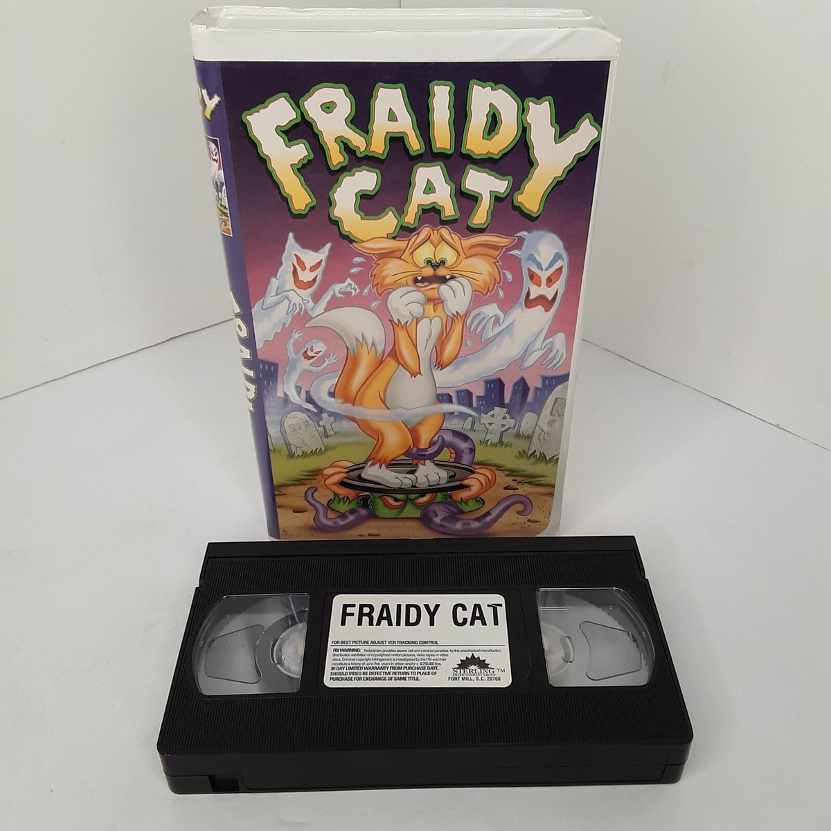 【70sビンテージ】Fat Cat カーテン2枚組 レア生地 USAファブリック Vintage 1975 Fraidy Cat VHS, Cleaned & Tested | eBay
