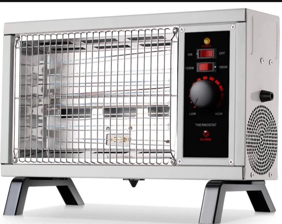Homeleader ETL Portable Radiant Heater, 1250W/1500W Indoor Space Heater,  Rapi... | eBay