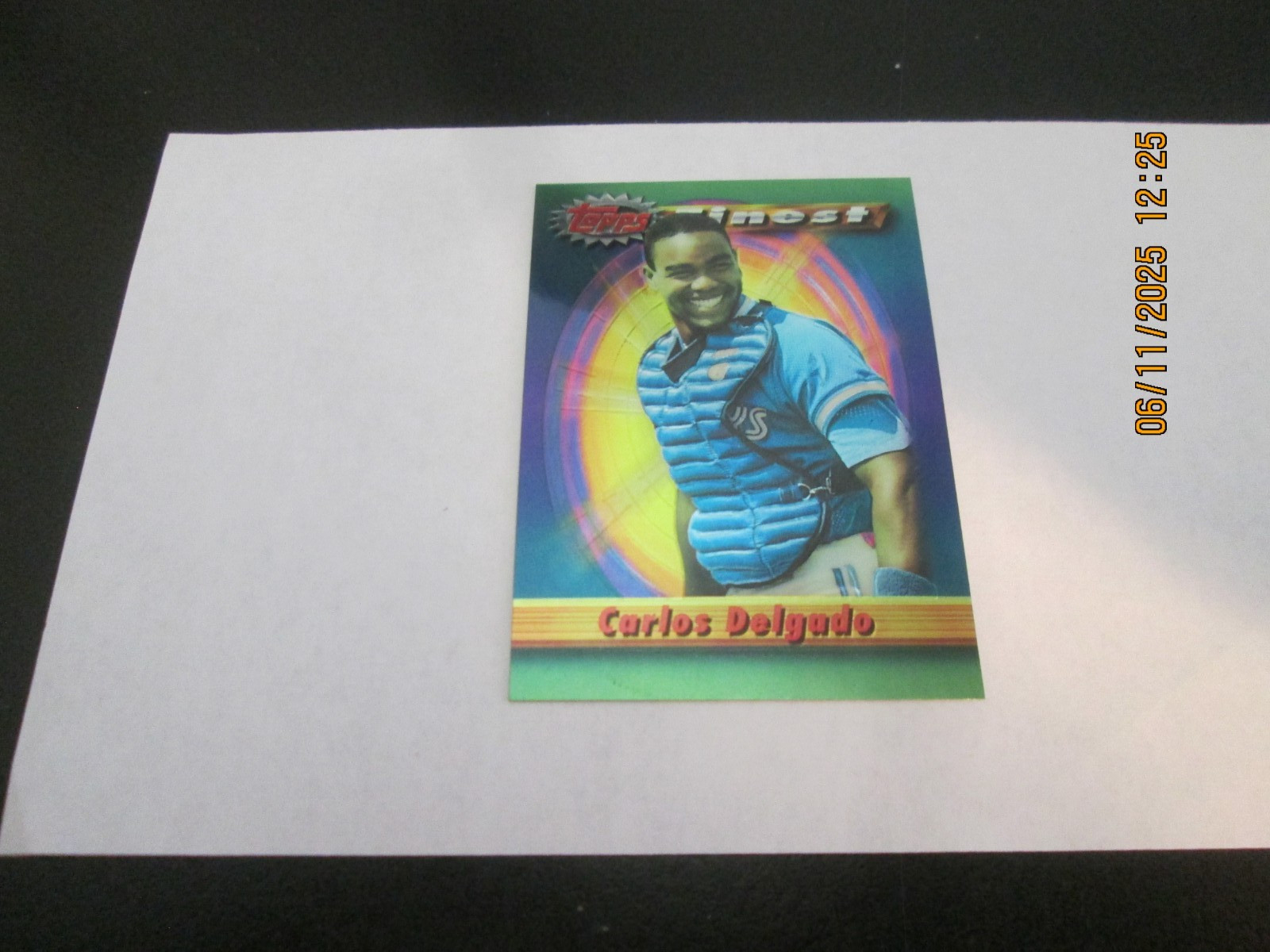 CLIFF FLOYD EXPOS 1994 TOPPS FINEST BASEBALL CARD #427