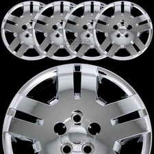 Cubiertas de rueda de llanta 4 para Dodge Avenger Calibre 07-14 cromadas 17" atornilladas