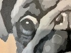 Pug puppy 20 x 24” oil painting on canvas  modern on canvas — photo 7