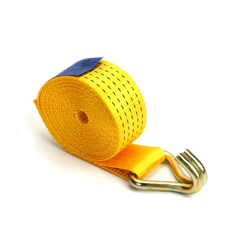 4 Sets 5 Ton Recovery Ratchet Wheel Trailer Tie Down Sling Alloy Strap Breakdown - Picture 5 of 10