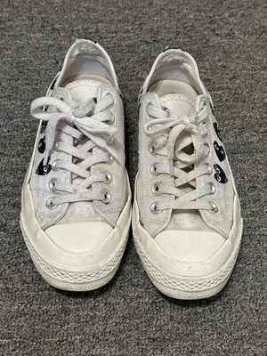 Converse X Comme Des Garçons Play Chuck Taylor Women s 6.5 Men s 4.5