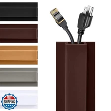 Rubber Bond TV Cord Hider Cable Protector - Strong Self Adhesive Wall Cord Co