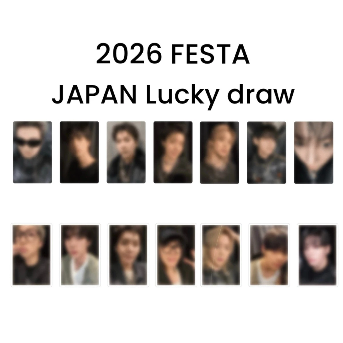 BTS 2026 FESTA Lucky Draw Photocard Weverse Japan UMS Official | eBay