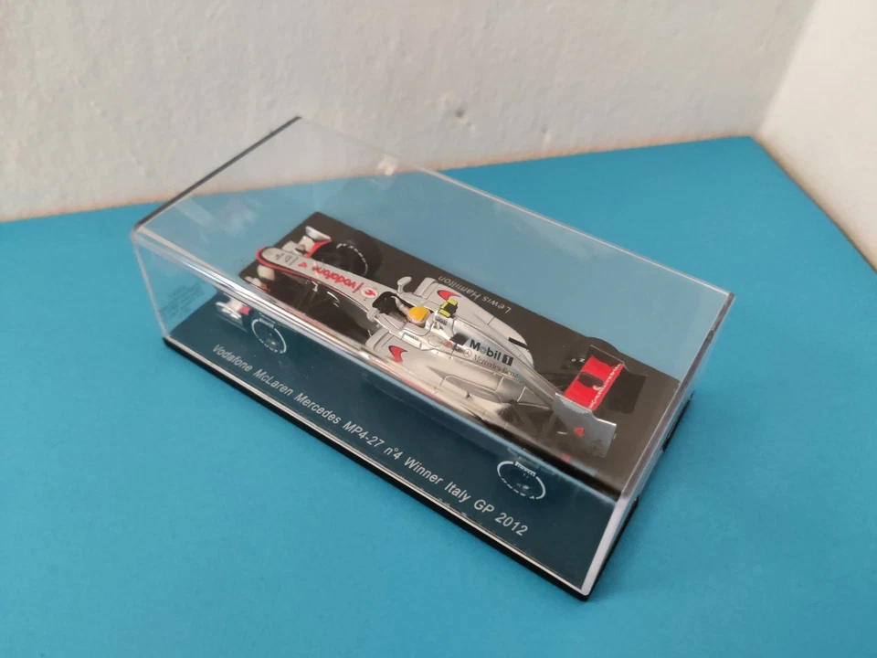 McLaren Mp4-27 lewis Hamilton Winner Italy GP 2012 Spark S3047 1:43 - Immagine 3 di 4