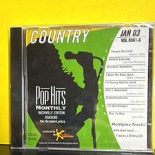 Stellar Records Karaoke CD G Country Hits Multiplex English VOL 0301-C