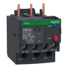 LRD05 1PC New Schneider TeSys Deca thermal overload relay 0.63 to 1 A class 10A