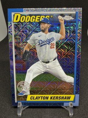 2025 Topps 1990 Topps Chrome Silver Clayton Kershaw T90C-13 $.15 SHIPPING/+CARD