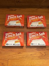 4X Vintage Hefty Cinch Sak Drawstring Tall Ki...