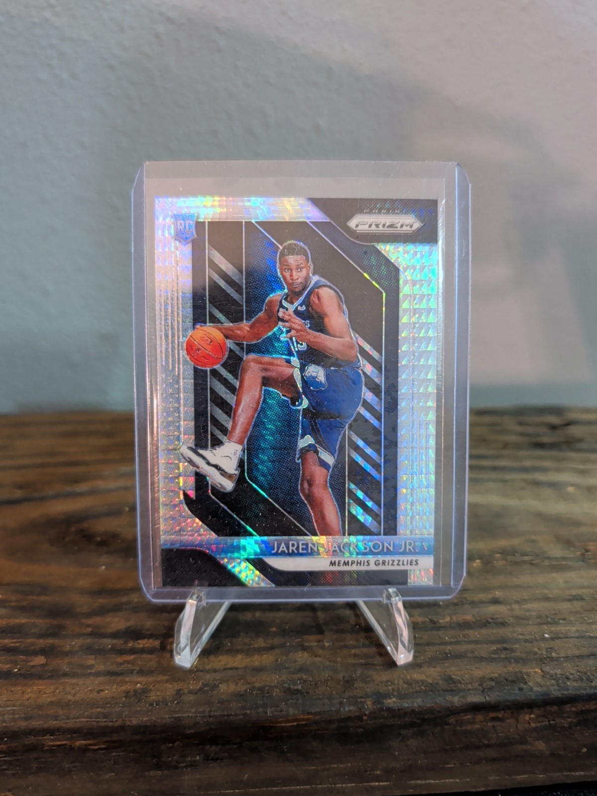 JAREN JACKSON JR. 2018-19 PANINI PRIZM ROOKIE HYPER GRIZZLIES RC Q4945