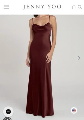 Jenny Yoo Women s  Addison  Satin Dress