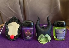 bath  body works Disney Evil Queen  Maleficent Pocketbac holders  sanitizers