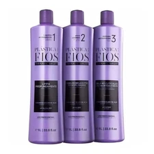 Cadiveu Plastica Dos Fios / Professional Straightening Treatment Kit 3x1L