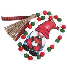 Beaded Garland With Tassel Xmas Hanging Ornament Christmas Decorate
