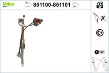 VALEO Fensterheber 851100 für 5P8 5P5 5P2 ALTEA XL 5P1 SEAT 3 TSI 16V LPG TDI