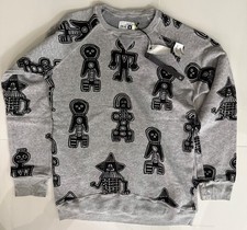 Nununu Skull Sweatshirt kids unisex size 10 -11Y Brand New