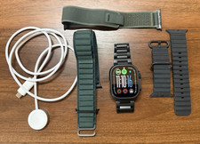 Apple Watch Ultra 2 W/ 4 bands 49MM Black Titanum